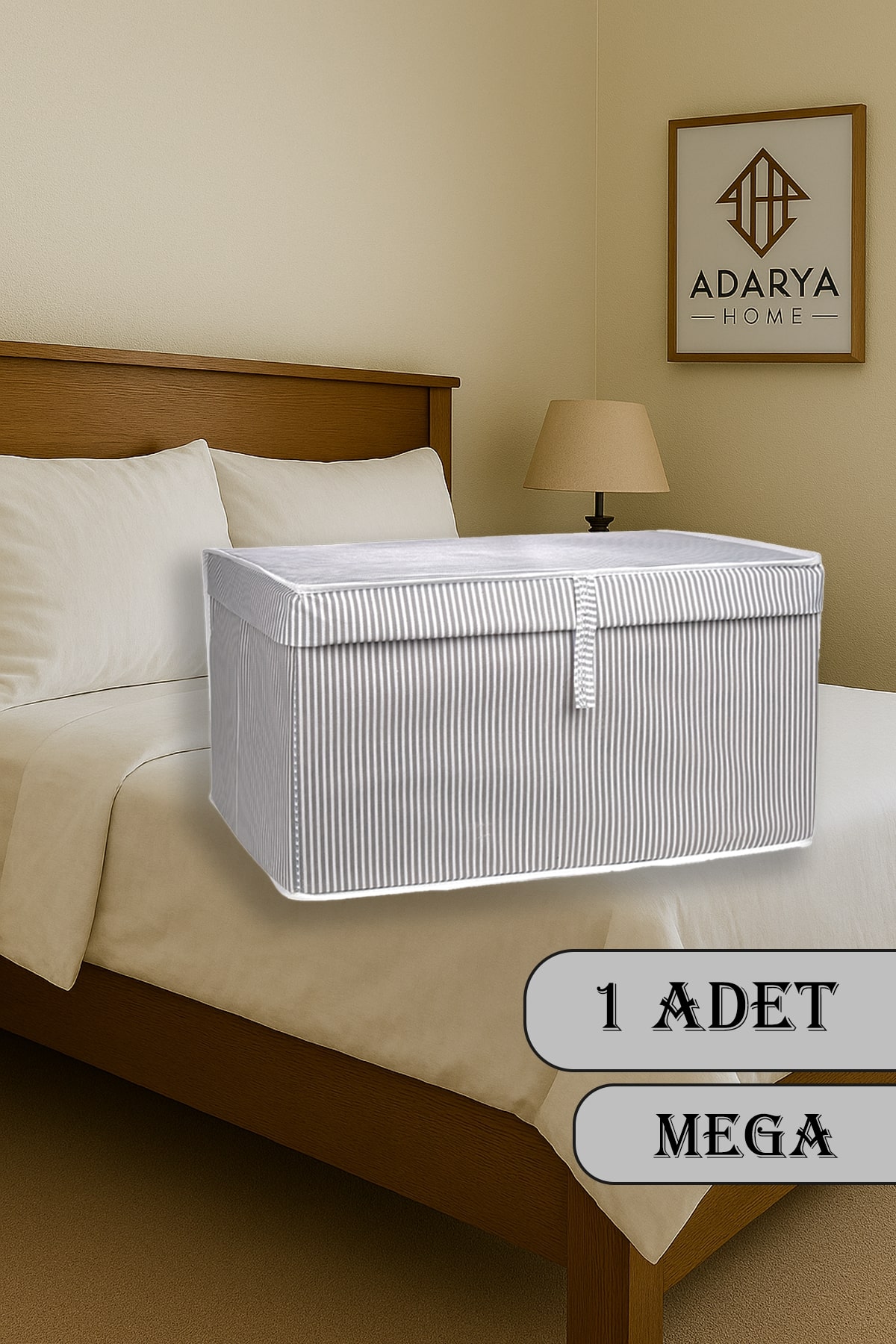1 Adet Kapaklı Kutu Hurç 60x40x30 Mega Boy 1 Adet Kapaklı Kutu Hurç 60x40x30 Mega Boy